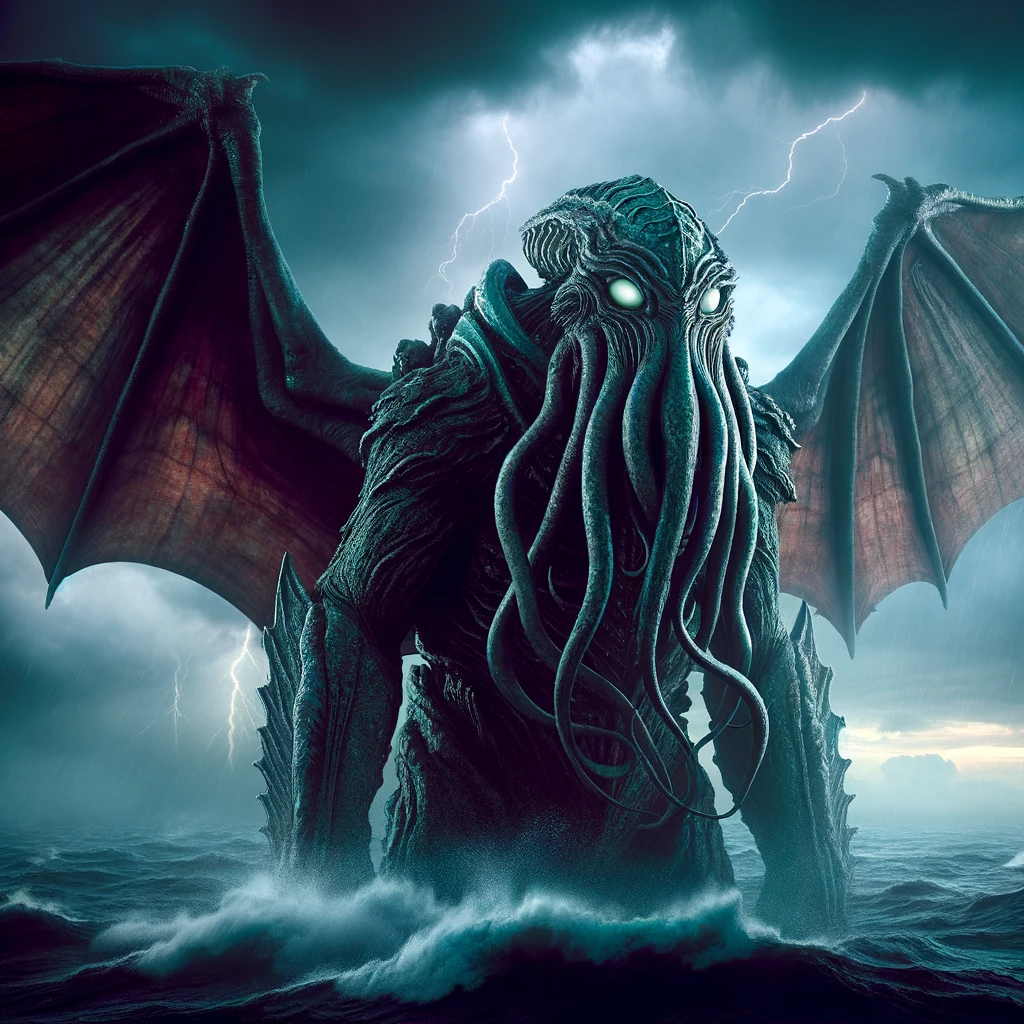 image of Cthulhu; BECOME UNGOVERNABLE