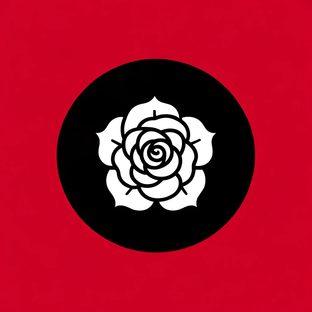 notional symbol of the White Rose resistance group in Nazi Germany